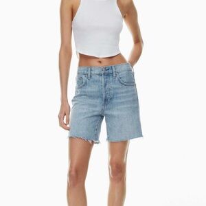 NWT Aritzia Denim Forum Yoko Shorts
